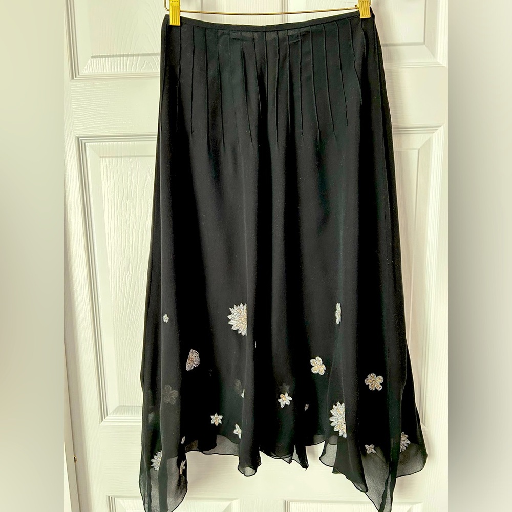 SILK BOHO HANDKERCHIEF SKIRT